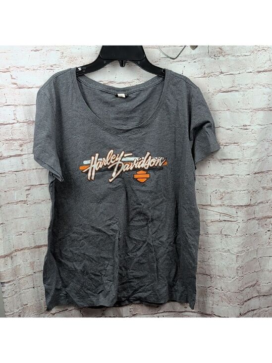 Harley-Davidson Tops - Harley-Davidson Gray T-Shirt XL Like New